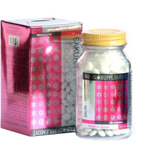 Viên uống trị nám, tàn nhang, trắng da Sakura Nhật Bản:  được sản xuất theo tiêu chuẩn chất lượng cao của Nhật Bản có tác dụng duy trì làn da trắng hồng. 