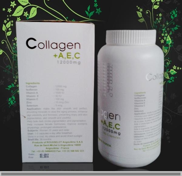 Collagen A,E,C 12000mg Pháp  giúp cơ thể khỏe mạnh, làm đẹp da một cách hiệu quả nhất mà chị em không ngờ