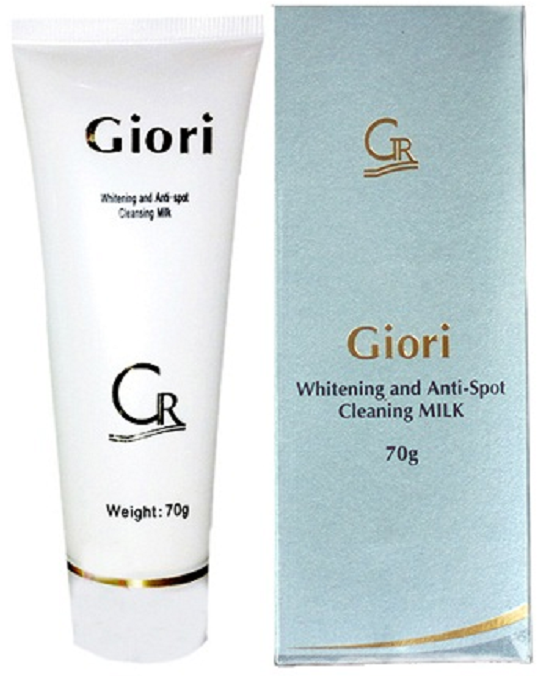 Sữa rửa mặt Giori trắng da hết nhờn nhỏ chân lông trị nám ngừa mụn 